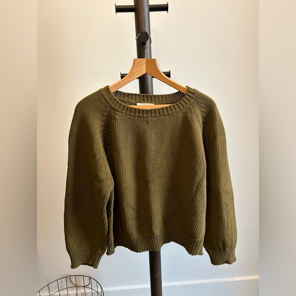 Gillian Stevens Rae Pullover - Olive - size 3